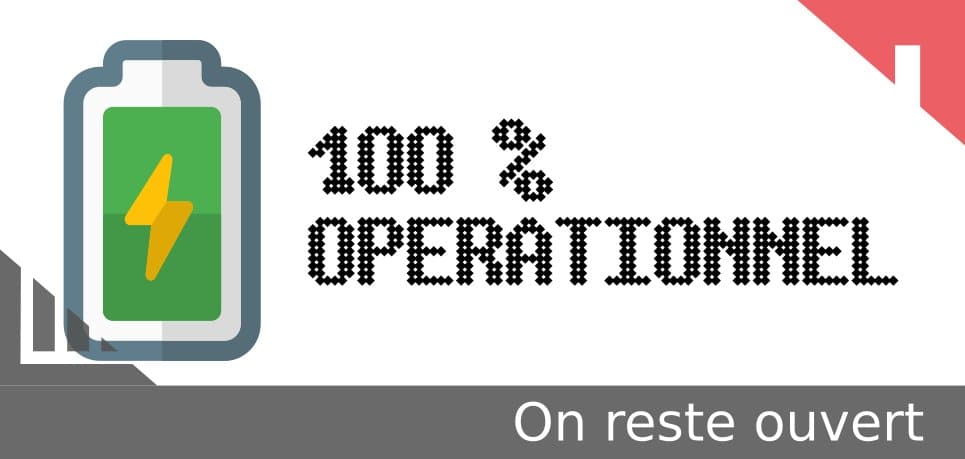 100% ouvert