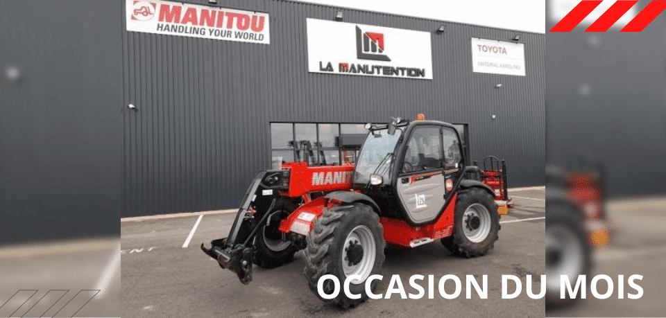 Occasion – Télescopique Manitou MT733 EASY 75