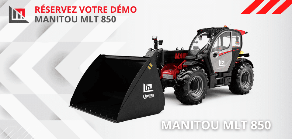 Manitou MLT 850 : réservez votre démo