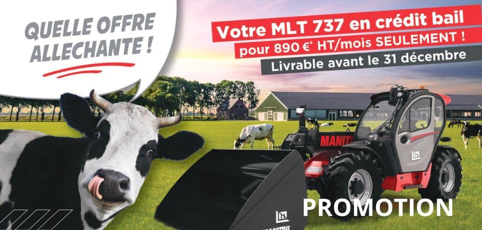 Offre télescopique Manitou MLT 737