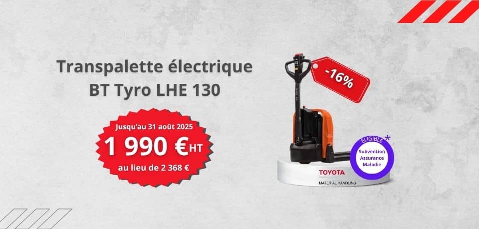 Transpaslette électrique BT Tyro LHE 130