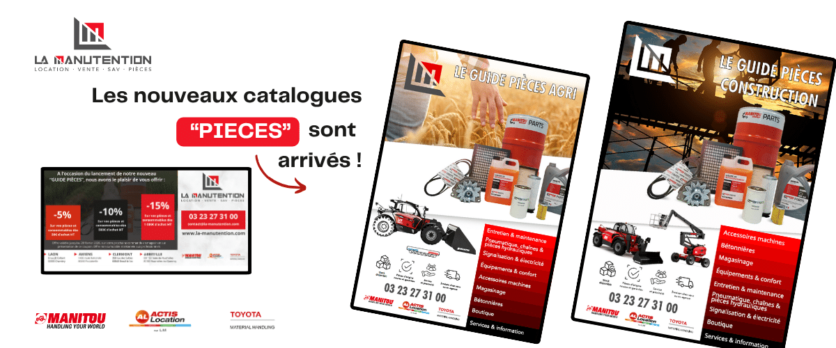 Pièces détachées Manitou et Toyota