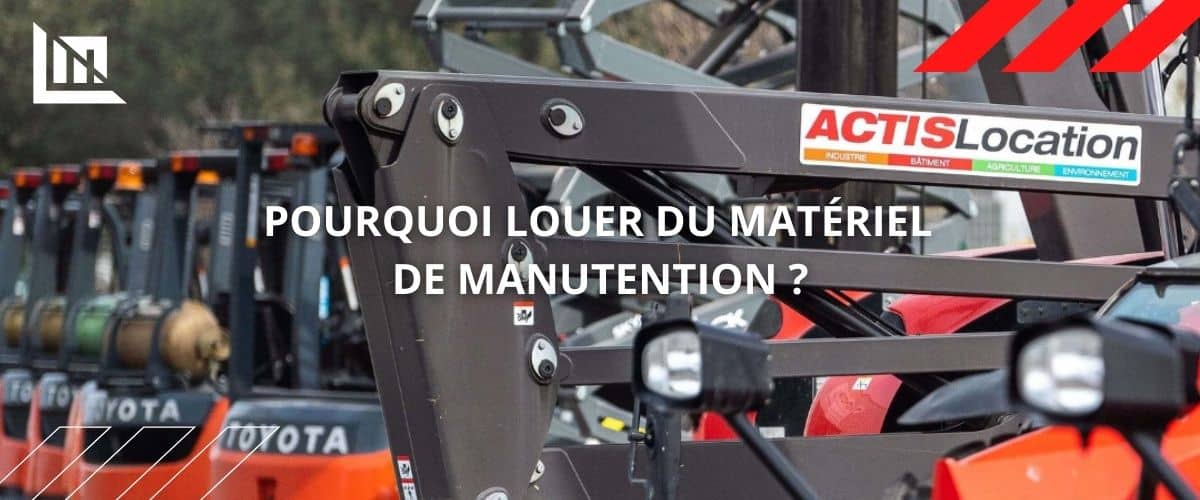 Louer martériel de manutetnion