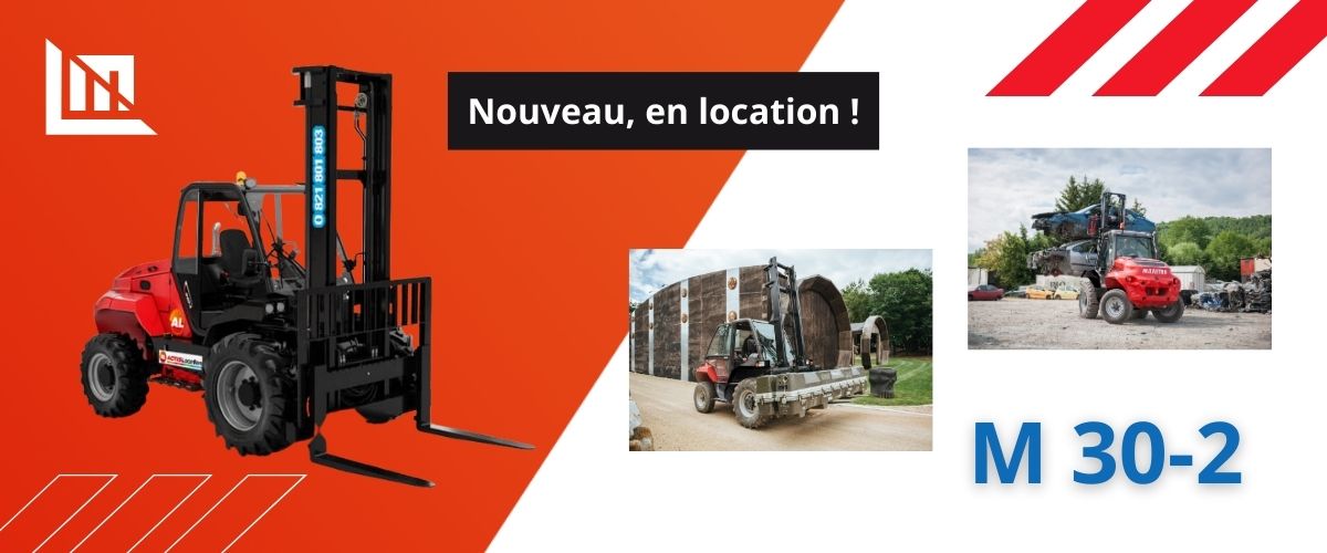 Chariot élévateur tout-terrain Manitou M 30-2