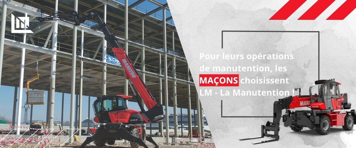 Matériel de manutention pour maçons : performance, sécurité et efficacité sur chantier