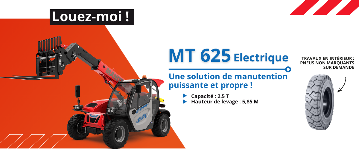 Télescopique électrique MT 625e