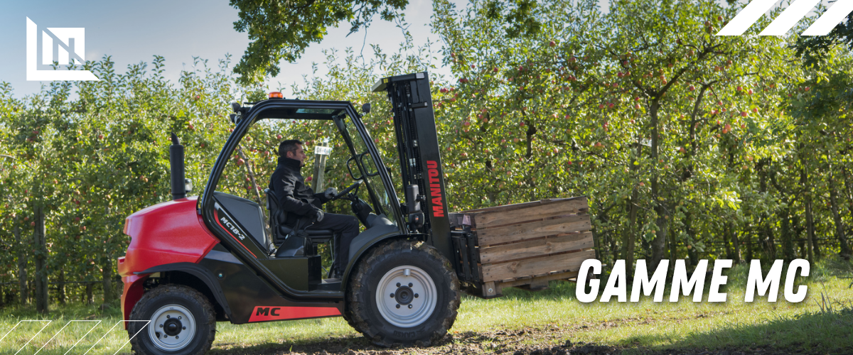 Chariot élévateur compact tout-terrain Manitou MC